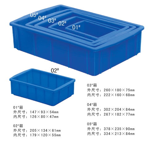 塑料零件盒厂家 斜口物料盒 防静电塑胶盒